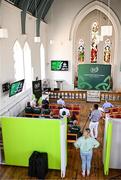10 July 2025; Team Ireland head of delegation Niamh O'Callaghan speaking during the Team Ireland 2025 World University Games Announcement at Technological University Dublin, Grangegorman in Dublin. Photo by Seb Daly/Sportsfile