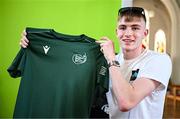 10 July 2025; Taekwando athlete Ryan Doyle, from Baleycullen in Dublin, representing Technological University Dublin and Ireland, during the Team Ireland 2025 World University Games Announcement at Technological University Dublin, Grangegorman in Dublin. Photo by Seb Daly/Sportsfile