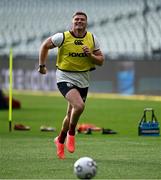 11 July 2025; Owen Farrell plays soccer during a British & Irish Lions captain's run at Adelaide Oval in Adelaide, Australia. Photo by Brendan Moran/Sportsfile