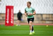 11 July 2025; Craig Casey during an Ireland rugby captain's run at Estádio Nacional do Jamor in Lisbon, Portugal. Photo by David Fitzgerald/Sportsfile