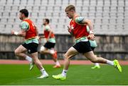 11 July 2025; Ben Murphy during an Ireland rugby captain's run at Estádio Nacional do Jamor in Lisbon, Portugal. Photo by David Fitzgerald/Sportsfile