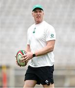 11 July 2025; Interim head coach Paul O'Connell during an Ireland rugby captain's run at Estádio Nacional do Jamor in Lisbon, Portugal. Photo by David Fitzgerald/Sportsfile