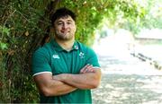 11 July 2025; Thomas Clarkson of Ireland poses for a portrait at the Grupo Desportivo Direito in Lisbon, Portugal. Photo by Carlos Rodrigues/Sportsfile