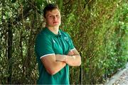 11 July 2025; Cian Prendergast of Ireland poses for a portrait at the Grupo Desportivo Direito in Lisbon, Portugal. Photo by Carlos Rodrigues/Sportsfile