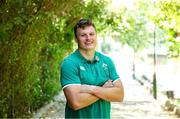 11 July 2025; Cian Prendergast of Ireland poses for a portrait at the Grupo Desportivo Direito in Lisbon, Portugal. Photo by Carlos Rodrigues/Sportsfile