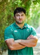 11 July 2025; Thomas Clarkson of Ireland poses for a portrait at the Grupo Desportivo Direito in Lisbon, Portugal. Photo by Carlos Rodrigues/Sportsfile