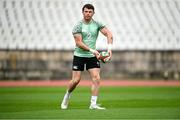11 July 2025; Calvin Nash during an Ireland rugby captain's run at Estádio Nacional do Jamor in Lisbon, Portugal. Photo by David Fitzgerald/Sportsfile
