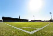 11 July 2025; A general view of Dalymount Park before the SSE Airtricity Men's Premier Division match between Bohemians and Galway United at Dalymount Park in Dublin. Photo by Thomas Flinkow/Sportsfile
