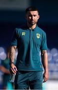 11 July 2025; Sean Maguire of Cork City before the SSE Airtricity Men's Premier Division match between Waterford and Cork City at the Regional Sports Centre in Waterford. Photo by Michael P Ryan/Sportsfile