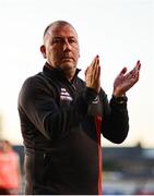11 July 2025; Bohemians manager Alan Reynolds after his side's victory in the SSE Airtricity Men's Premier Division match between Bohemians and Galway United at Dalymount Park in Dublin. Photo by Thomas Flinkow/Sportsfile