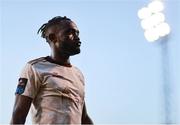 11 July 2025; Jeannot Esua of Galway United after his side's defeat in the SSE Airtricity Men's Premier Division match between Bohemians and Galway United at Dalymount Park in Dublin. Photo by Thomas Flinkow/Sportsfile