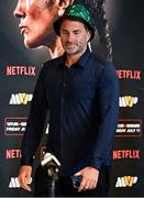 11 July 2025; Matchroom Boxing promoter Eddie Hearn arrives to Katie Taylor's post-fight press conference following her undisputed super lightweight championship fight victory over Amanda Serrano at Madison Square Garden in New York, USA. Photo by Stephen McCarthy/Sportsfile