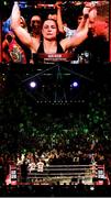 11 July 2025; A general view insdie Madison Square Garden as Katie Taylor celebrates following her undisputed super lightweight championship fight victory over Amanda Serrano at Madison Square Garden in New York, USA. Photo by Stephen McCarthy/Sportsfile