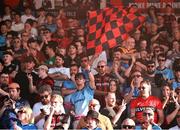 11 July 2025; Bohemians supporters during the SSE Airtricity Men's Premier Division match between Bohemians and Galway United at Dalymount Park in Dublin. Photo by Thomas Flinkow/Sportsfile