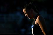 11 July 2025; Lauren Cadden of Ireland during the Women's 400m final during the 2025 Morton Games at Morton Stadium in Santry, Dublin. Photo by Ramsey Cardy/Sportsfile