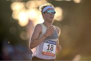 11 July 2025; Julien Rebeck of France competes in the Men's 5000m during the 2025 Morton Games at Morton Stadium in Santry, Dublin. Photo by Ramsey Cardy/Sportsfile