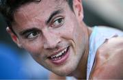 11 July 2025; Philip Sesemann of Great Britain after competing in the Men's 5000m during the 2025 Morton Games at Morton Stadium in Santry, Dublin. Photo by Ramsey Cardy/Sportsfile
