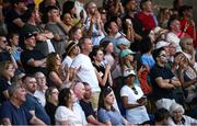 11 July 2025; Supporters watch on during the 2025 Morton Games at Morton Stadium in Santry, Dublin. Photo by Ramsey Cardy/Sportsfile