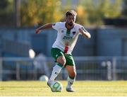 11 July 2025; Greg Bolger of Cork City during the SSE Airtricity Men's Premier Division match between Waterford and Cork City at the Regional Sports Centre in Waterford. Photo by Michael P Ryan/Sportsfile