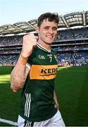 12 July 2025; Gavin White of Kerry after his side's victory in the GAA Football All-Ireland Senior Championship semi-final match between Kerry and Tyrone at Croke Park in Dublin. Photo by Seb Daly/Sportsfile