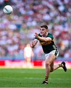 12 July 2025; Seán O'Shea of Kerry during the GAA Football All-Ireland Senior Championship semi-final match between Kerry and Tyrone at Croke Park in Dublin. Photo by Seb Daly/Sportsfile