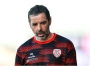 12 July 2025; Derry City manager Tiernan Lynch during the SSE Airtricity Men's Premier Division match between Sligo Rovers and Derry City at The Showgrounds in Sligo. Photo by Thomas Flinkow/Sportsfile