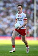 12 July 2025; Eoin McElholm of Tyrone during the GAA Football All-Ireland Senior Championship semi-final match between Kerry and Tyrone at Croke Park in Dublin. Photo by Seb Daly/Sportsfile