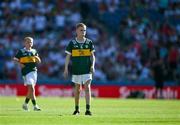12 July 2025; Aaron Brosnan, Holy Cross, Dundrum, Dublin, representing Kerry, during the GAA INTO Cumann na mBunscol Respect Exhibition Go Games match at the GAA Football All-Ireland Senior Championship semi-final match between Kerry and Tyrone at Croke Park in Dublin. Photo by Ray McManus/Sportsfile