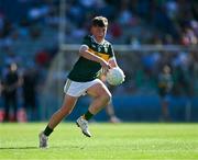 12 July 2025; Robert Flynn, Scoil Mhuire, Newtownforbes, Longford, representing Kerry, during the GAA INTO Cumann na mBunscol Respect Exhibition Go Games match at the GAA Football All-Ireland Senior Championship semi-final match between Kerry and Tyrone at Croke Park in Dublin. Photo by Ray McManus/Sportsfile
