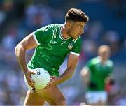 12 July 2025; Tommie Childs of Limerick during the Tailteann Cup final match between Kildare and Limerick at Croke Park in Dublin. Photo by Ray McManus/Sportsfile