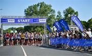 13 July 2025; A general view of the start of the 2025 Irish Life Dublin Race Series – Fingal 10km which took place on Sunday, 13th July at Swords in Dublin. Photo by Sam Barnes/Sportsfile