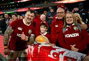12 July 2025; Andrew Porter of British & Irish Lions with supporters after the tour match between AUNZ XV and the British & Irish Lions at the Adelaide Oval in Adelaide, Australia. Photo by Brendan Moran/Sportsfile