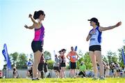 13 July 2025; Runners warm up before the 2025 Irish Life Dublin Race Series – Fingal 10km which took place on Sunday, 13th July at Swords in Dublin. Photo by Sam Barnes/Sportsfile