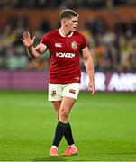 12 July 2025; Owen Farrell of British & Irish Lions during the tour match between AUNZ XV and the British & Irish Lions at the Adelaide Oval in Adelaide, Australia. Photo by Brendan Moran/Sportsfile