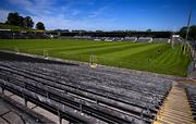13 July 2025; A general view of St Tiernach's Park before the TG4 All-Ireland Ladies Football Junior Championship semi-final match between Louth and Longford at St Tiernach’s Park in Clones, Monaghan. Photo by Ben McShane/Sportsfile