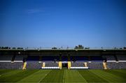 13 July 2025; A general view of St Tiernach's Park before during the TG4 All-Ireland Ladies Football Junior Championship semi-final match between Antrim and Sligo at St Tiernach’s Park in Clones, Monaghan. Photo by Ben McShane/Sportsfile