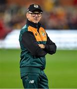12 July 2025; AUNZ XV head coach Les Kiss before the tour match between AUNZ XV and the British & Irish Lions at the Adelaide Oval in Adelaide, Australia. Photo by Brendan Moran/Sportsfile