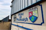 13 July 2025; A general view of Glennon Brothers Pearse Park before the TG4 All-Ireland Ladies Football Intermediate Championship semi-final match between Laois and Monaghan at Glennon Brothers Pearse Park in Longford. Photo by Thomas Flinkow/Sportsfile