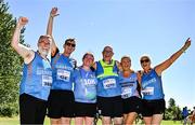 13 July 2025; Runners from Waterstown Warriors after the 2025 Irish Life Dublin Race Series – Fingal 10km which took place on Sunday, 13th July at Swords in Dublin. Photo by Sam Barnes/Sportsfile