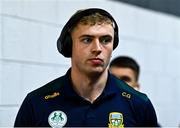 13 July 2025; Conor Gray of Meath arrives ahead of the GAA Football All-Ireland Senior Championship semi-final match between Meath and Donegal at Croke Park in Dublin. Photo by Daire Brennan/Sportsfile