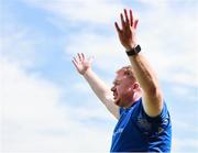 13 July 2025; Laois manager Stephen Duff during the TG4 All-Ireland Ladies Football Intermediate Championship semi-final match between Laois and Monaghan at Glennon Brothers Pearse Park in Longford. Photo by Thomas Flinkow/Sportsfile