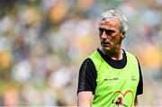 13 July 2025; Donegal manager Jim McGuinness before the GAA Football All-Ireland Senior Championship semi-final match between Meath and Donegal at Croke Park in Dublin. Photo by Seb Daly/Sportsfile