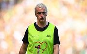 13 July 2025; Donegal manager Jim McGuinness during the GAA Football All-Ireland Senior Championship semi-final match between Meath and Donegal at Croke Park in Dublin. Photo by Seb Daly/Sportsfile
