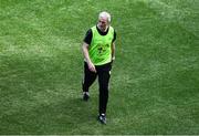 13 July 2025; Donegal manager Jim McGuinness ahead of the GAA Football All-Ireland Senior Championship semi-final match between Meath and Donegal at Croke Park in Dublin. Photo by Daire Brennan/Sportsfile