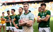 13 July 2025; Mathew Costello of Meath and teammates after their side's defeat in the GAA Football All-Ireland Senior Championship semi-final match between Meath and Donegal at Croke Park in Dublin. Photo by Seb Daly/Sportsfile