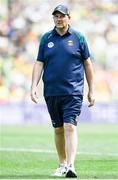 13 July 2025;  Meath manager Robbie Brennan before the GAA Football All-Ireland Senior Championship semi-final match between Meath and Donegal at Croke Park in Dublin. Photo by John Sheridan/Sportsfile