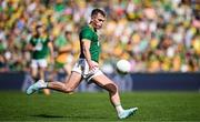 13 July 2025; Ruairí Kinsella of Meath during the GAA Football All-Ireland Senior Championship semi-final match between Meath and Donegal at Croke Park in Dublin. Photo by Seb Daly/Sportsfile