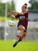 13 July 2025; Vicky Carr of Westmeath during the TG4 All-Ireland Ladies Football Intermediate Championship semi-final match between Tyrone and Westmeath at Avant Money Páirc Sean Mac Diarmada in Carrick-on-Shannon, Leitrim. Photo by Matt Browne/Sportsfile