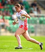 13 July 2025; Chloe McCaffrey of Tyrone during the TG4 All-Ireland Ladies Football Intermediate Championship semi-final match between Tyrone and Westmeath at Avant Money Páirc Sean Mac Diarmada in Carrick-on-Shannon, Leitrim. Photo by Matt Browne/Sportsfile