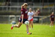 13 July 2025; Anna Jones of Westmeath during the TG4 All-Ireland Ladies Football Intermediate Championship semi-final match between Tyrone and Westmeath at Avant Money Páirc Sean Mac Diarmada in Carrick-on-Shannon, Leitrim. Photo by Matt Browne/Sportsfile